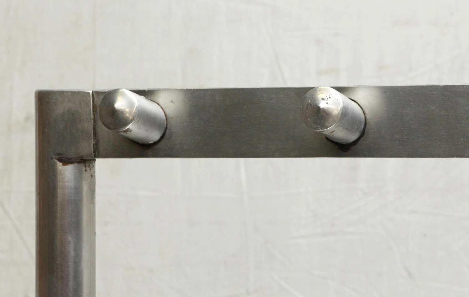 Commercial Stainless Steel Kitchen Table With Hanging Rack 6 Commercial Stainless Steel Kitchen Table With Hanging Rack - Image 4