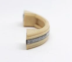 Vintage 4 In. Plastic Art Deco Pale Tan Bridge Drawer Pull -OGT Sale Store n232284 04