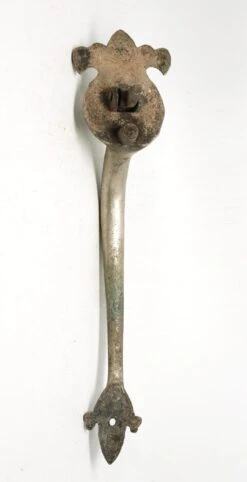 Antique 12.5 In. Arts & Crafts Nickel Over Iron Door Pull 14 Antique 12.5 In. Arts & Crafts Nickel Over Iron Door Pull -OGT Sale Store n239175 06