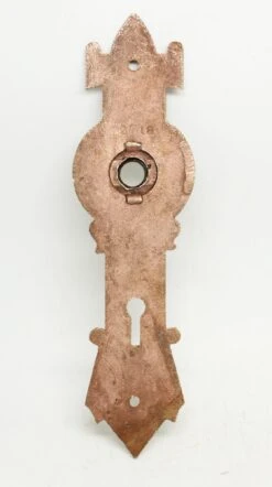 Bronze Ornate 7.125 In. Back Plate With Keyhole -OGT Sale Store n239255 04
