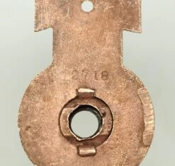 Bronze Ornate 7.125 In. Back Plate With Keyhole -OGT Sale Store n239255 05