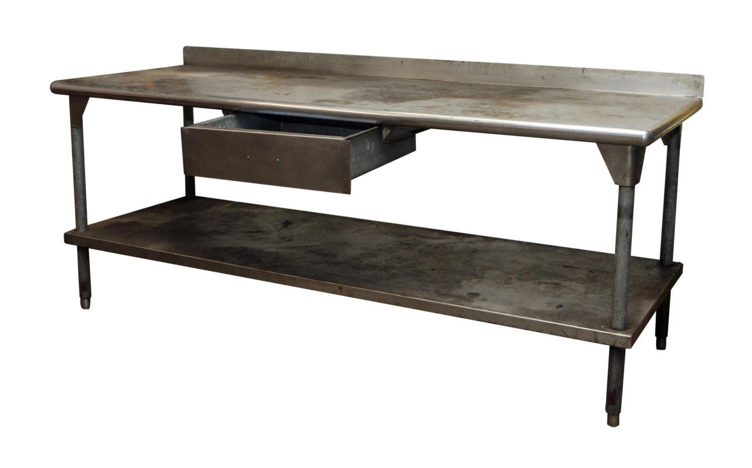 Industrial Metal Kitchen Prep Table 6 Industrial Metal Kitchen Prep Table - Image 4
