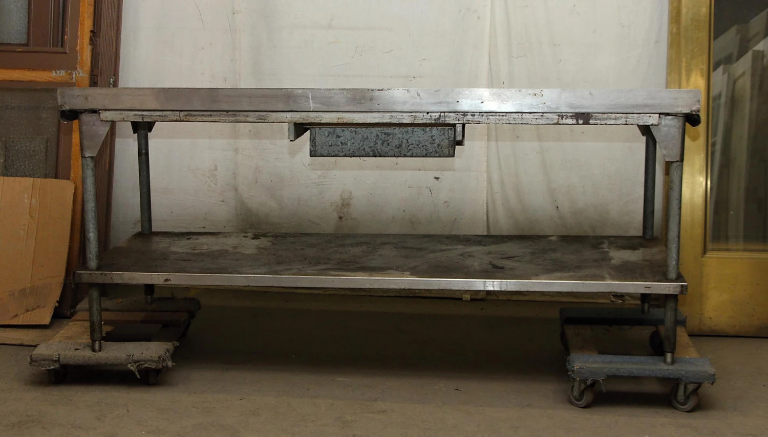 Industrial Metal Kitchen Prep Table 9 Industrial Metal Kitchen Prep Table - Image 7