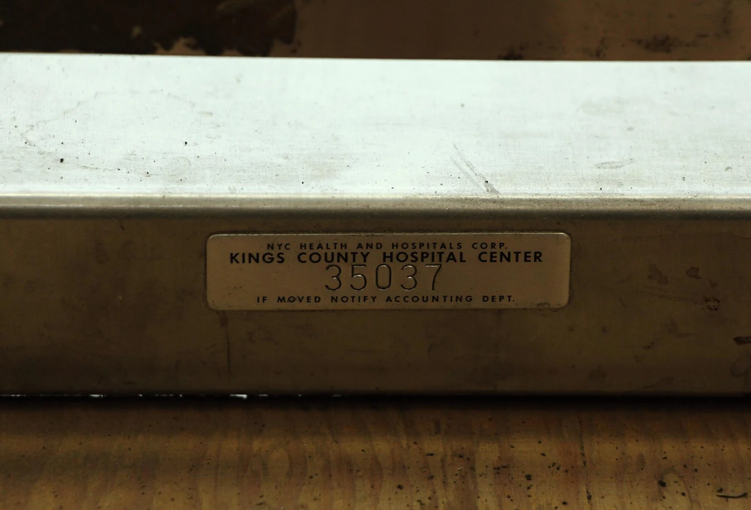 Two Tiered Metal Hospital Cart 7 Two Tiered Metal Hospital Cart - Image 5