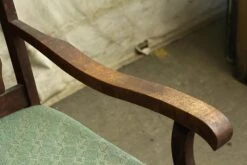 Rocking Chair With Green Upholstery -OGT Sale Store n239347 05