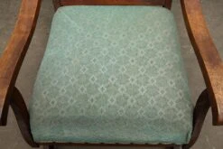 Rocking Chair With Green Upholstery -OGT Sale Store n239347 06