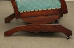 Rocking Chair With Green Upholstery -OGT Sale Store n239347 08