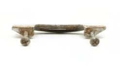 Vintage 3.875 In. Art Deco Chrome Drawer Bridge Pull 12 Vintage 3.875 In. Art Deco Chrome Drawer Bridge Pull -OGT Sale Store n239409 05