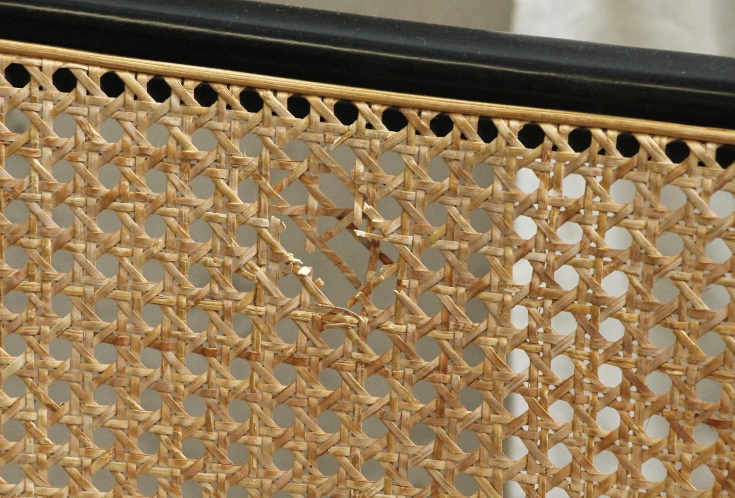 Set Of Four Knoll Mid Century Cane Chairs 6 Set Of Four Knoll Mid Century Cane Chairs - Image 4