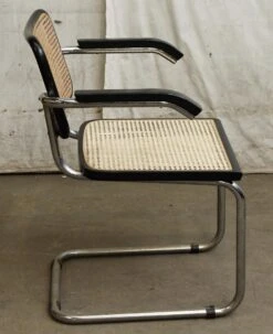 Set Of Four Knoll Mid Century Cane Chairs 14 Set Of Four Knoll Mid Century Cane Chairs -OGT Sale Store n239440 06