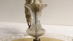 1940s Cast Glass Dish Pendant Light 13 1940s Cast Glass Dish Pendant Light -OGT Sale Store n239507 06