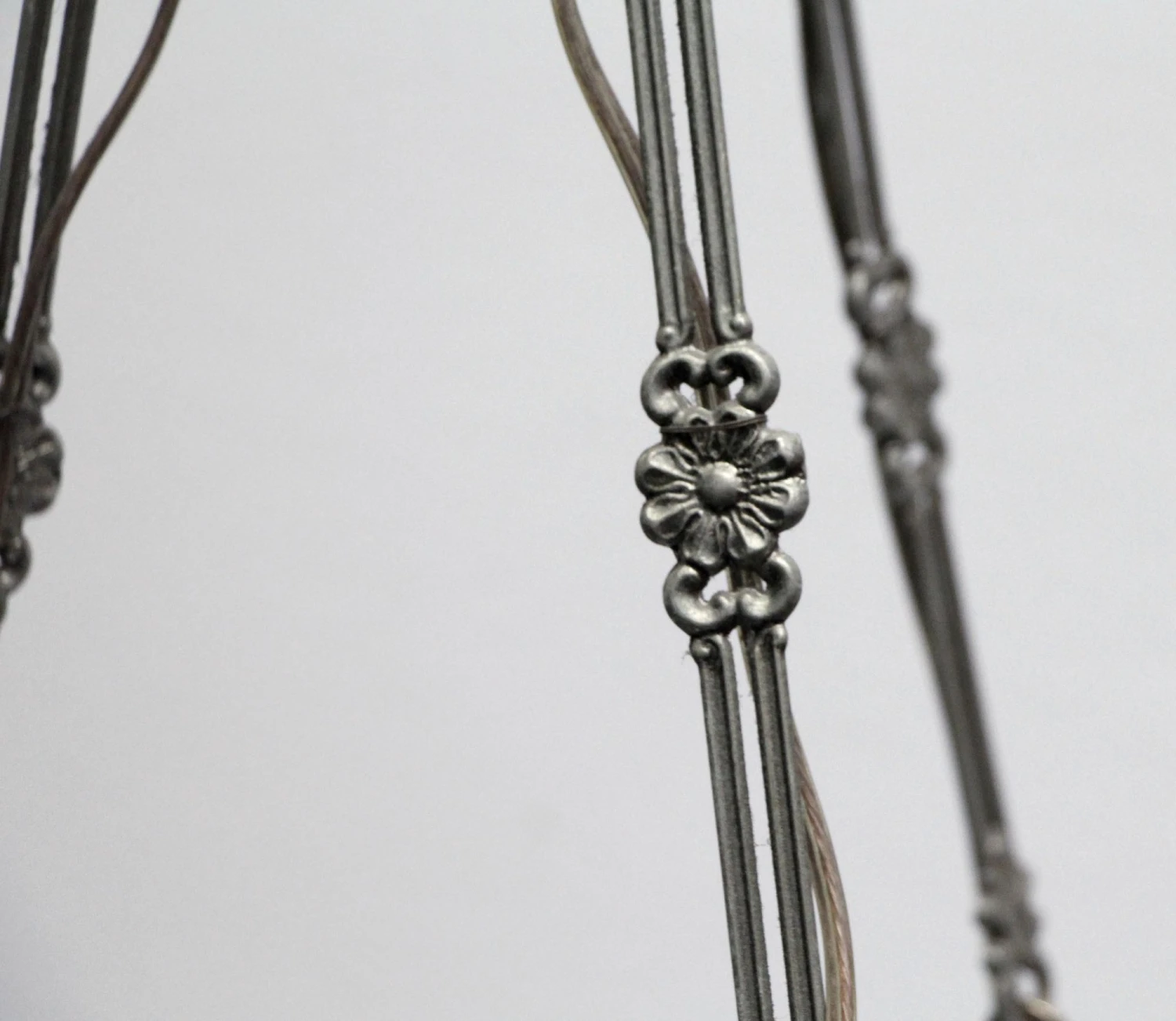 Cast Glass ‘Faux Alabaster’ Dish Pendant Light 7 Cast Glass ‘Faux Alabaster’ Dish Pendant Light - Image 5