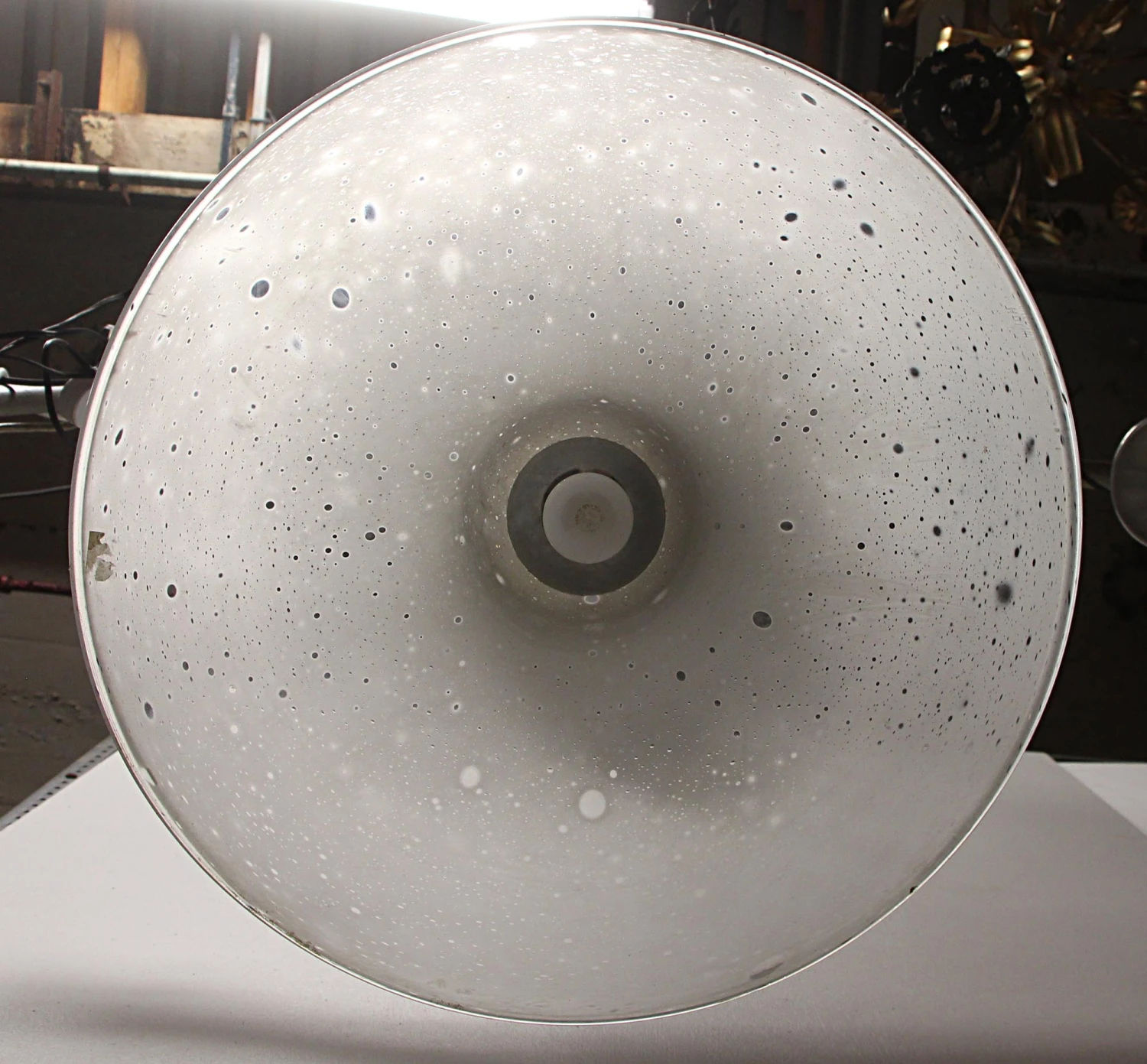 Modern White Murano Streamline Glass Pendant Light 7 Modern White Murano Streamline Glass Pendant Light - Image 5