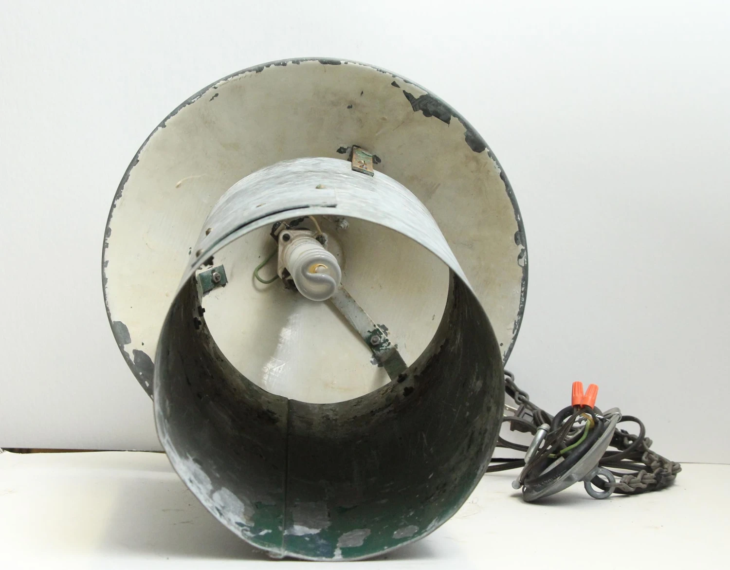 Farmhouse Tin Cone Pendant Light 6 Farmhouse Tin Cone Pendant Light - Image 4