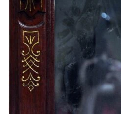 Large Wood Frame Mirror With Ornate Carvings 14 Large Wood Frame Mirror With Ornate Carvings -OGT Sale Store n239867 05