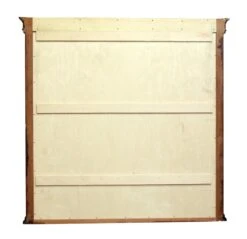 Large Wood Frame Mirror With Ornate Carvings 17 Large Wood Frame Mirror With Ornate Carvings -OGT Sale Store n239867 08