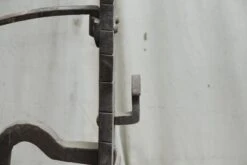 Pair Of Hand Forged Arrow Shaped Andirons 14 Pair Of Hand Forged Arrow Shaped Andirons -OGT Sale Store n240024 05