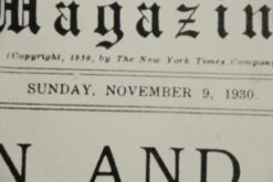 Pair Of 1930s New York Times Magazine Prints 15 Pair Of 1930s New York Times Magazine Prints -OGT Sale Store n240028 04