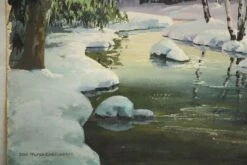 Scenic Winter Painting 12 Scenic Winter Painting -OGT Sale Store n240029 05