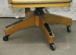 Wood Swivel Chair With Wheels 15 Wood Swivel Chair With Wheels -OGT Sale Store n240733 04