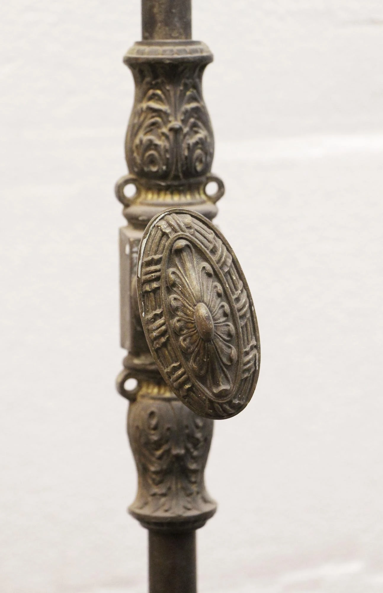 Pair Of Ornate Brass Cremone Bolts 6 Pair Of Ornate Brass Cremone Bolts - Image 4