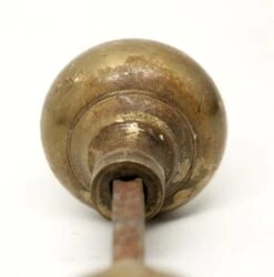 Antique 1.875 In. Cast Brass Plain Passage Door Knobs -OGT Sale Store n241076 04