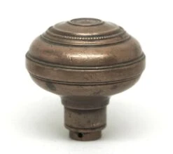 Vintage Concentric Circular Bronze Entry Door Knobs -OGT Sale Store n242194 04