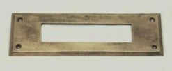 Brass Vintage Mail Slot Cover 12 Brass Vintage Mail Slot Cover -OGT Sale Store n242200 04