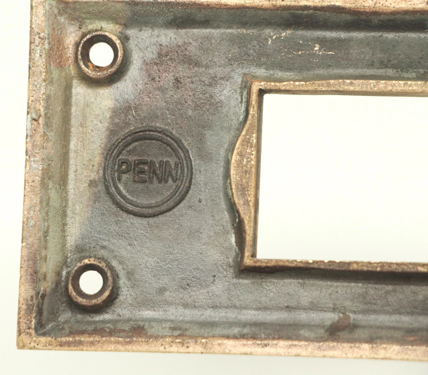 Brass Vintage Mail Slot Cover 9 Brass Vintage Mail Slot Cover - Image 7