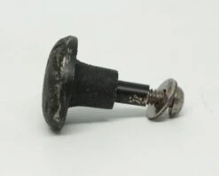 Arts & Crafts Round Black 1 In. Hammered Drawer Cabinet Knob 10 Arts & Crafts Round Black 1 In. Hammered Drawer Cabinet Knob -OGT Sale Store n242483 04