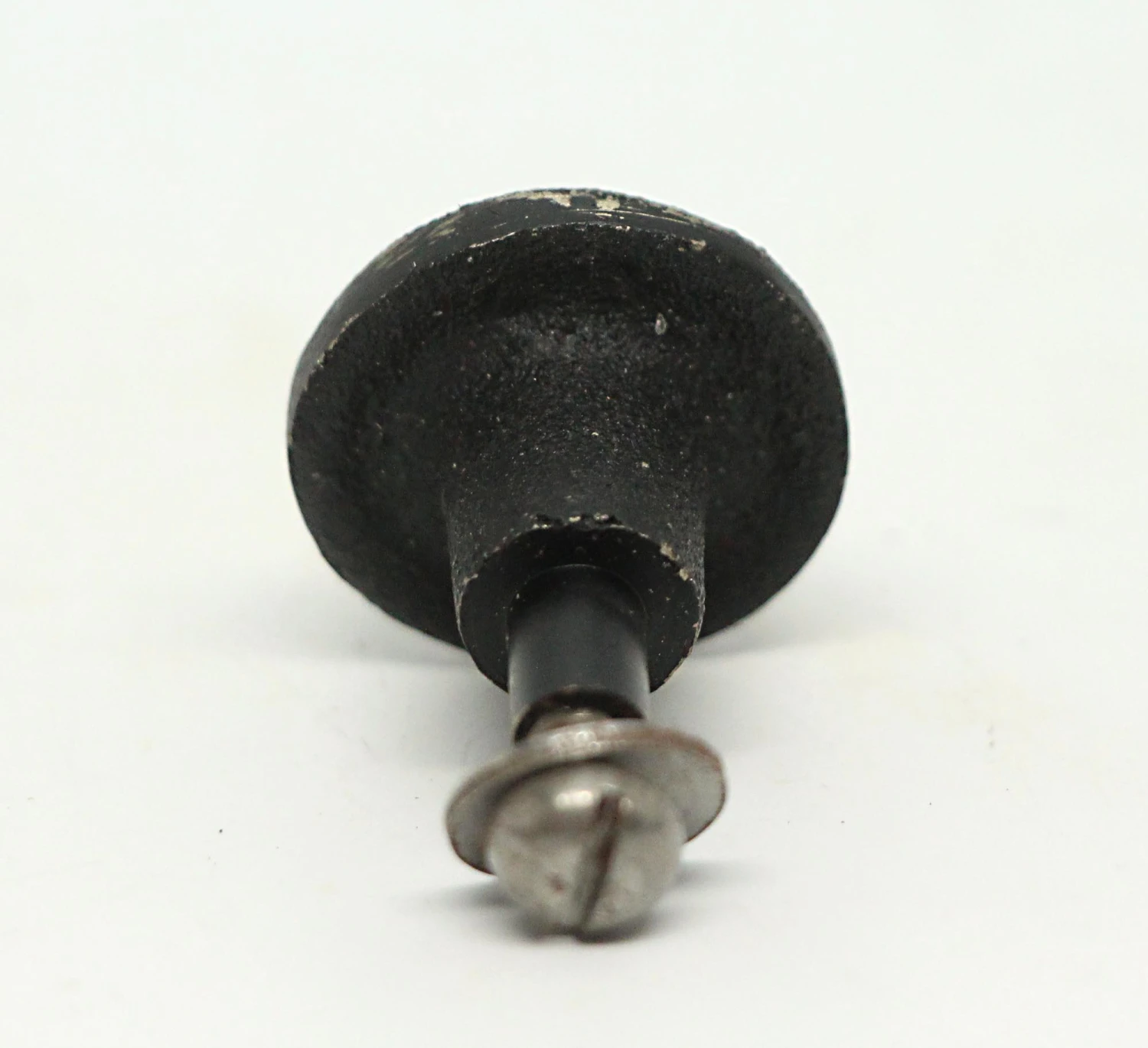 Arts & Crafts Round Black 1 In. Hammered Drawer Cabinet Knob 7 Arts & Crafts Round Black 1 In. Hammered Drawer Cabinet Knob - Image 5