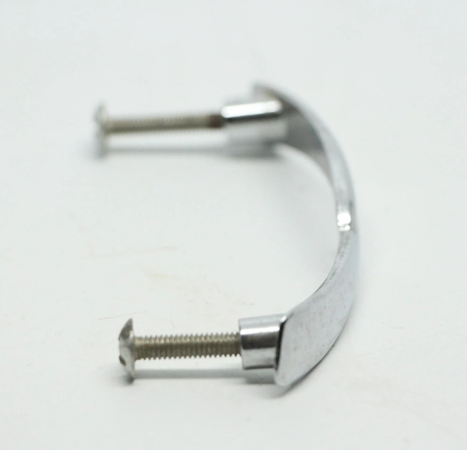 Pair Of Mid Century 4.25 In. Streamline Bridge Drawer Pulls 6 Pair Of Mid Century 4.25 In. Streamline Bridge Drawer Pulls - Image 4