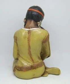 Indian Mother & Infant Plaster Figurine 16 Indian Mother & Infant Plaster Figurine -OGT Sale Store n243478 05