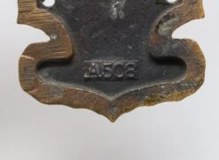 Arts & Crafts Hammered Polished Door 8.25 In. Back Plate -OGT Sale Store n243512 05