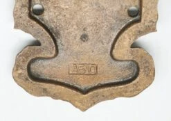 Arts & Crafts Hammered Polished Door 8.25 In. Back Plate -OGT Sale Store n243512 06