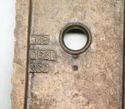 Arts & Crafts Hammered Polished Door 8.25 In. Back Plate -OGT Sale Store n243512 07