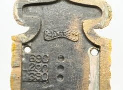 Arts & Crafts Hammered Polished Door 8.25 In. Back Plate -OGT Sale Store n243512 14