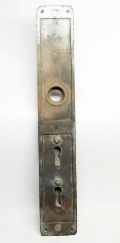 Brass 11.25 In. Back Plate With Double Keyholes -OGT Sale Store n243550 05