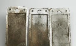 Brass 11.25 In. Back Plate With Double Keyholes -OGT Sale Store n243550 06