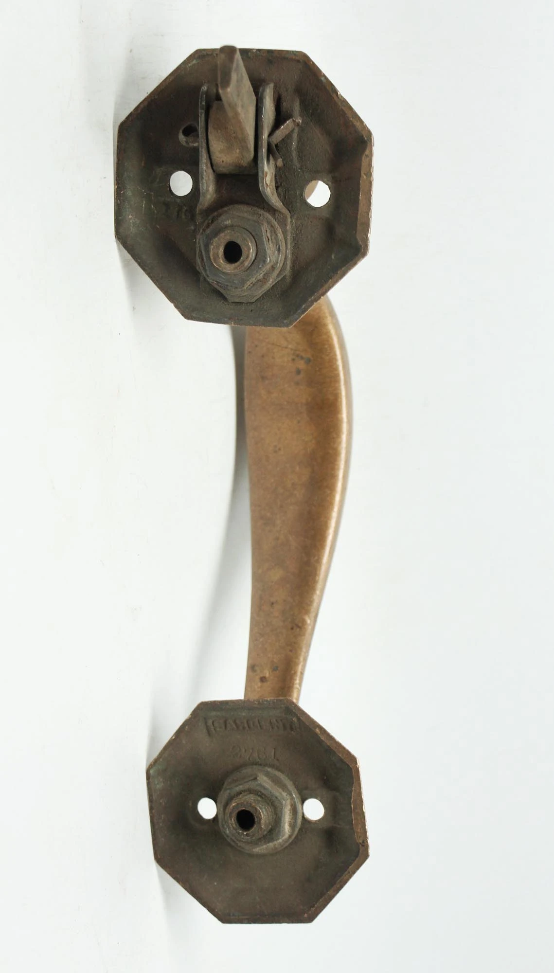 Antique 8.75 In. Sargent Bronze Door Pull Handle 7 Antique 8.75 In. Sargent Bronze Door Pull Handle - Image 5