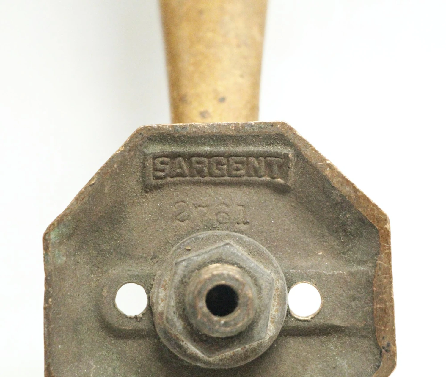 Antique 8.75 In. Sargent Bronze Door Pull Handle 8 Antique 8.75 In. Sargent Bronze Door Pull Handle - Image 6