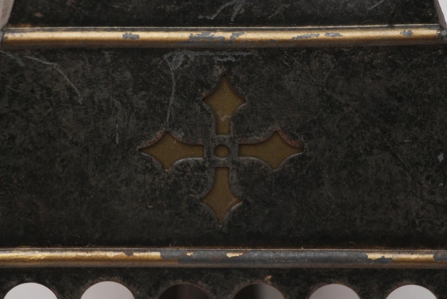 Gothic Rectangle Semi Flush Mount Billiard Style Light 10 Gothic Rectangle Semi Flush Mount Billiard Style Light - Image 8