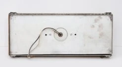 Contemporary Red Glass Bronze Greek Key Wall Sconce -OGT Sale Store n243691 10