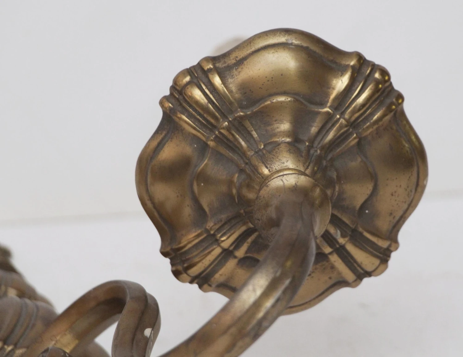 Antique Traditional Bronze 2 Arm Wall Sconce 9 Antique Traditional Bronze 2 Arm Wall Sconce - Image 7