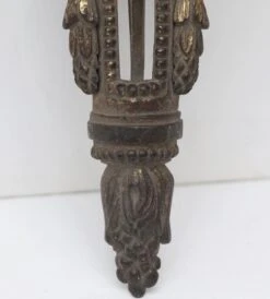 Pair Of French Regency Beaded Brass 2 Wall Sconces 20 Pair Of French Regency Beaded Brass 2 Wall Sconces -OGT Sale Store n243708 07