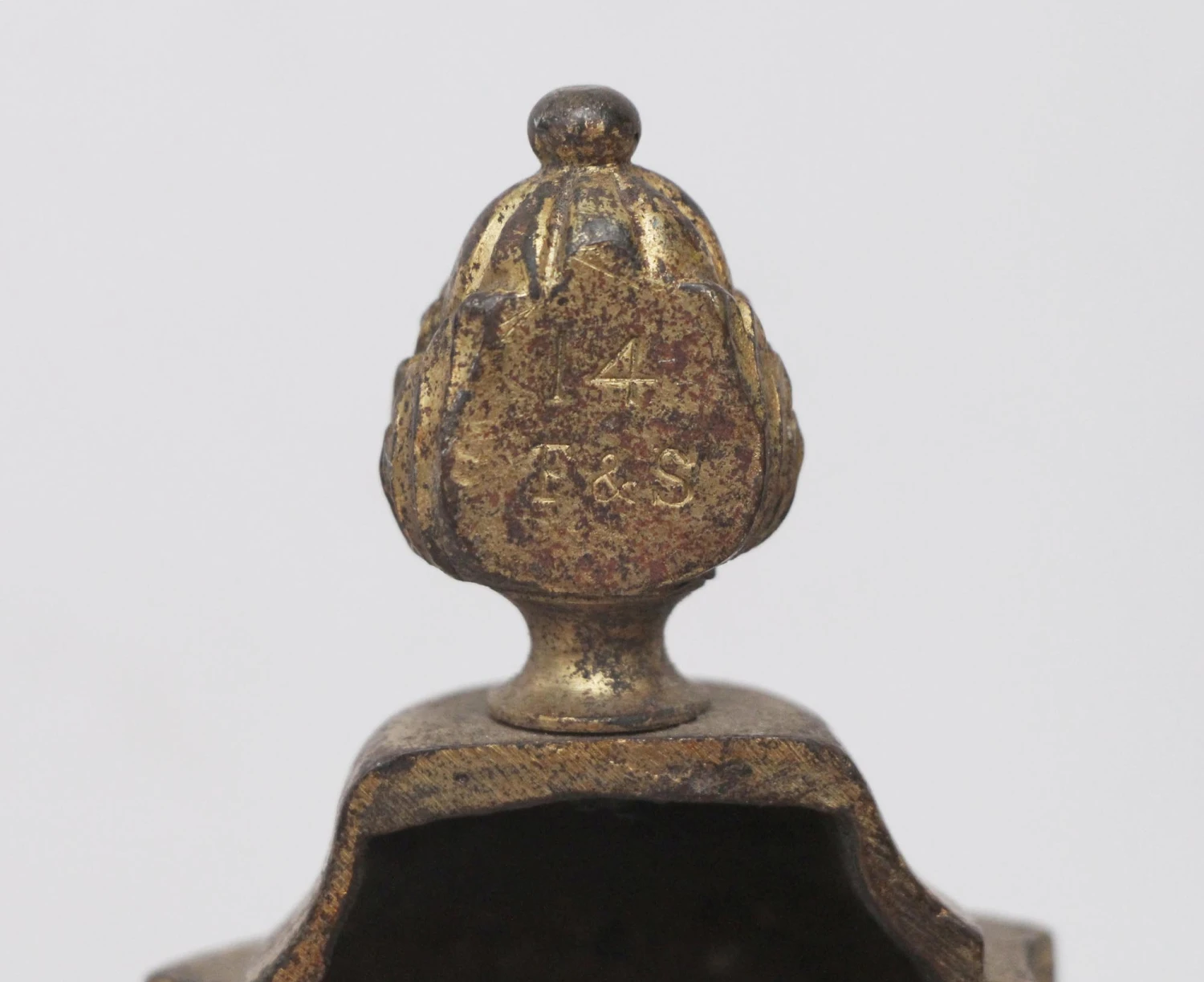 Pair Of French Regency Beaded Brass 2 Wall Sconces 14 Pair Of French Regency Beaded Brass 2 Wall Sconces - Image 12