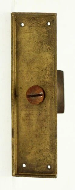 Vintage Brass Mid Century Square Cabinet Knob With Plate 9 Vintage Brass Mid Century Square Cabinet Knob With Plate -OGT Sale Store n244122 04