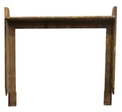 Reclaimed Traditional Wood Box Wood Fireplace Mantel 13 Reclaimed Traditional Wood Box Wood Fireplace Mantel -OGT Sale Store n244163 06