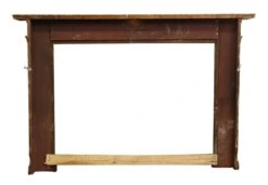 Antique Neoclassical Painted Wood Fireplace Mantel 15 Antique Neoclassical Painted Wood Fireplace Mantel -OGT Sale Store n244168 06