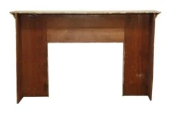 Antique Traditional White Wood Fireplace Mantel 13 Antique Traditional White Wood Fireplace Mantel -OGT Sale Store n244177 06